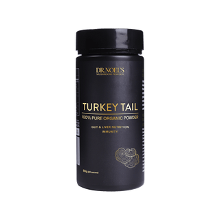 Jar of Concentrated Organic Turkey Tail Mushroom Powder