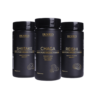 Shiitake Chaga Reishi Mushroom Bundle