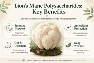 Lion’s Mane Mushroom Polysaccharides: Traditional Wisdom Meets Modern Research