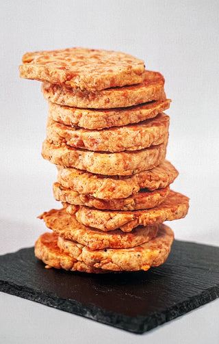 Lion's mane Mushroom Chedder Crackers